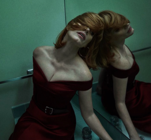 Jessica Chastain photographed by Miller Mobley (Outtakes)