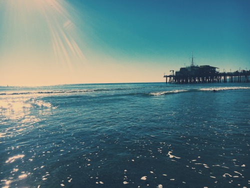 Santa Monica Beach, CA photo © samsummerrr 2016