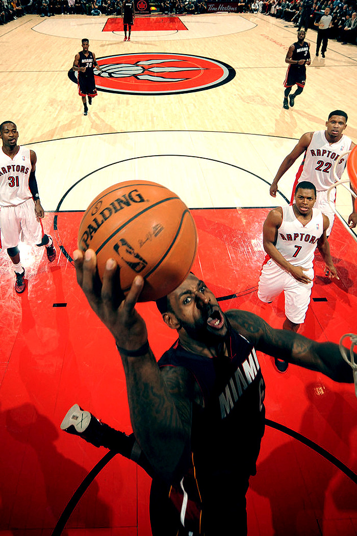 fyeahbballplayers:  LeBron James | 27 Pts - 6 Rebs - 3 Asts. 