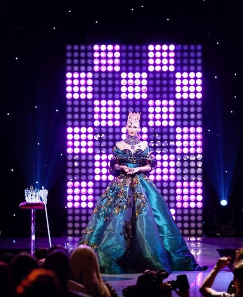 Violet Chachki season 8 finale of RuPaul’s Drag Race designed by Anthony Canney, 2016