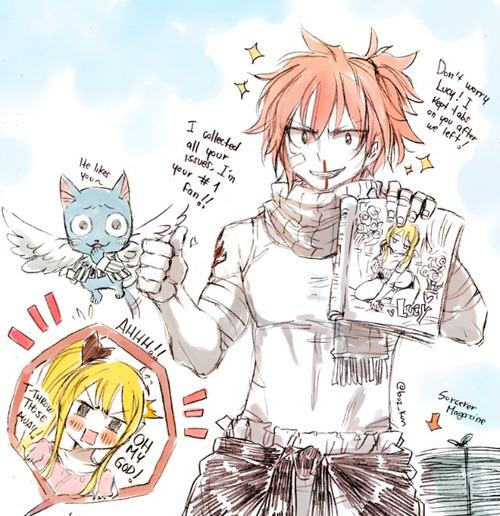 pipitahchan:Did Gildarts rub off on him? :p en We Heart It - http://weheartit.com/entry/161582893