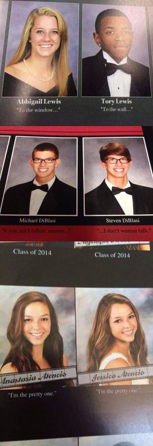 pr1nceshawn:    Kids Who Knocked It Out Of The Park With Their Senior Yearbook Quotes.
