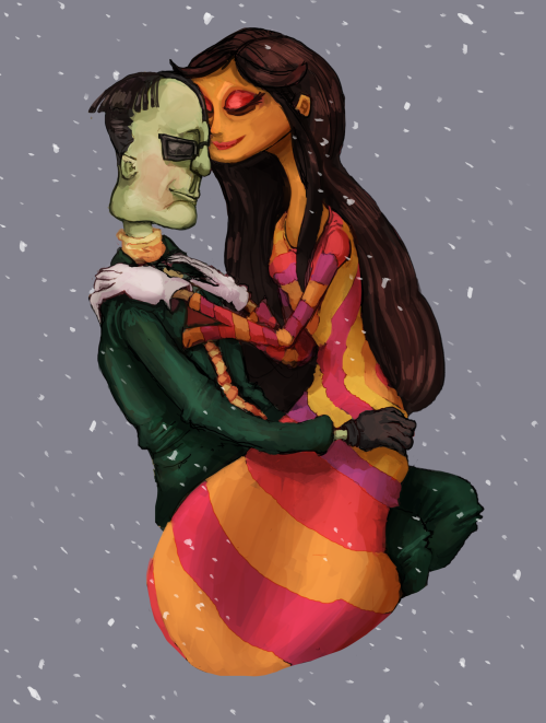 Happy Holidays @sparrowdoodles! You wanted some romantic sasha/milla? :D