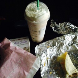 How I Spend My Days Off. #Starbucks #Tacos #Bread #Books 