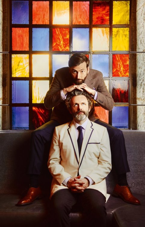 mizgnomer - David Tennant and Michael Sheen - photographed for...