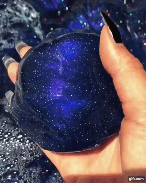 Rainbow fish slime
