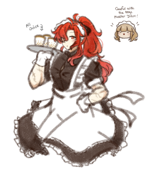 late for maid day what’s up 