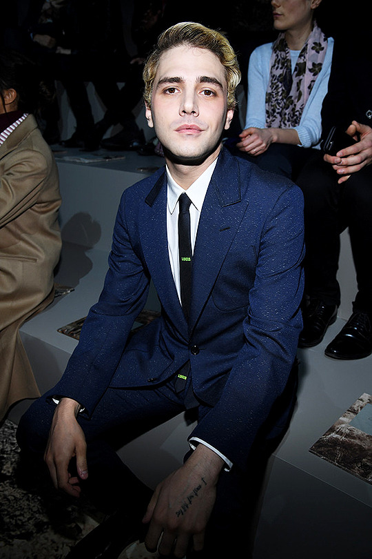 Dolan Daily — Xavier Dolan attends the Louis Vuitton Menswear