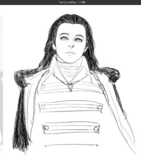Tried Drawing In Krita Instead Of My Favorite Comfy SAI 2.... What Can I Say. Krita Is More Complicated,