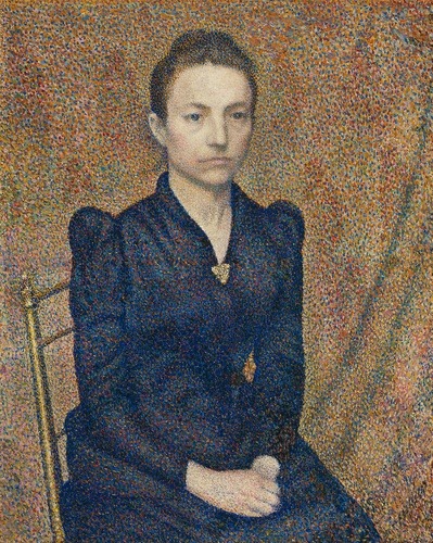 Portrait of the Artist’s Sister, Georges Lemmen, 1891, Art Institute of Chicago: European Pain