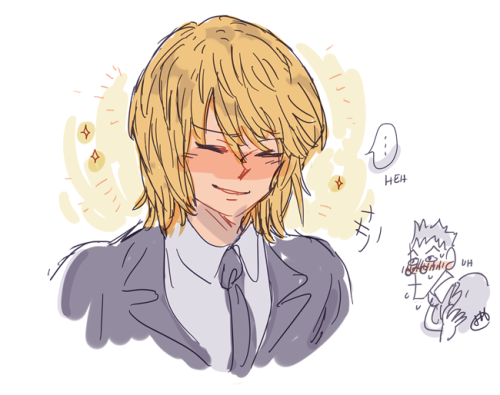 josyuss:pls someone make kurapika laugh in the next arc