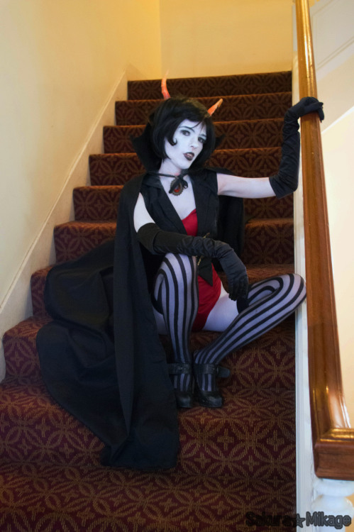 fabrickind:Cosplayer [ x ] Photographer [ x ] Kanaya Maryam [Draculastuck original design] (Homestuc