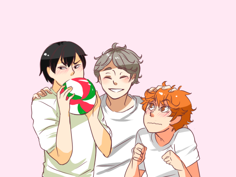 kusakkabe:  *tries to draw haikyuu!! fanart* *fails* *goes to cry in a corner*