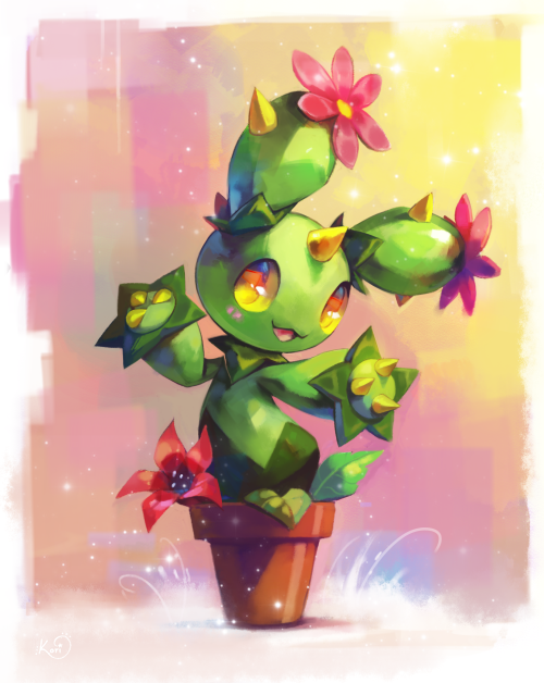 koriarredondo: Maractus in a pot :3