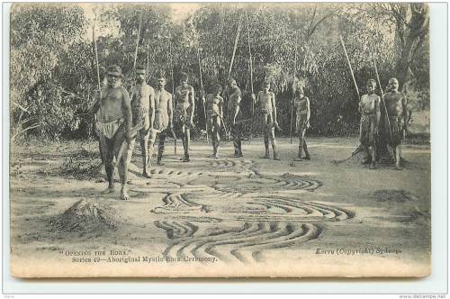 Aboriginal Australian men, via Delcampe. adult photos