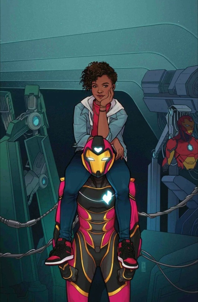#8 RIRI WILLIAMS IRONHEART MARVEL COMICS SEPTEMBER 2019