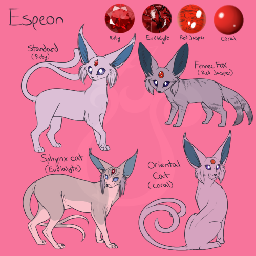 Sex cheeziesart:Eeveelution variations!PLEASE pictures