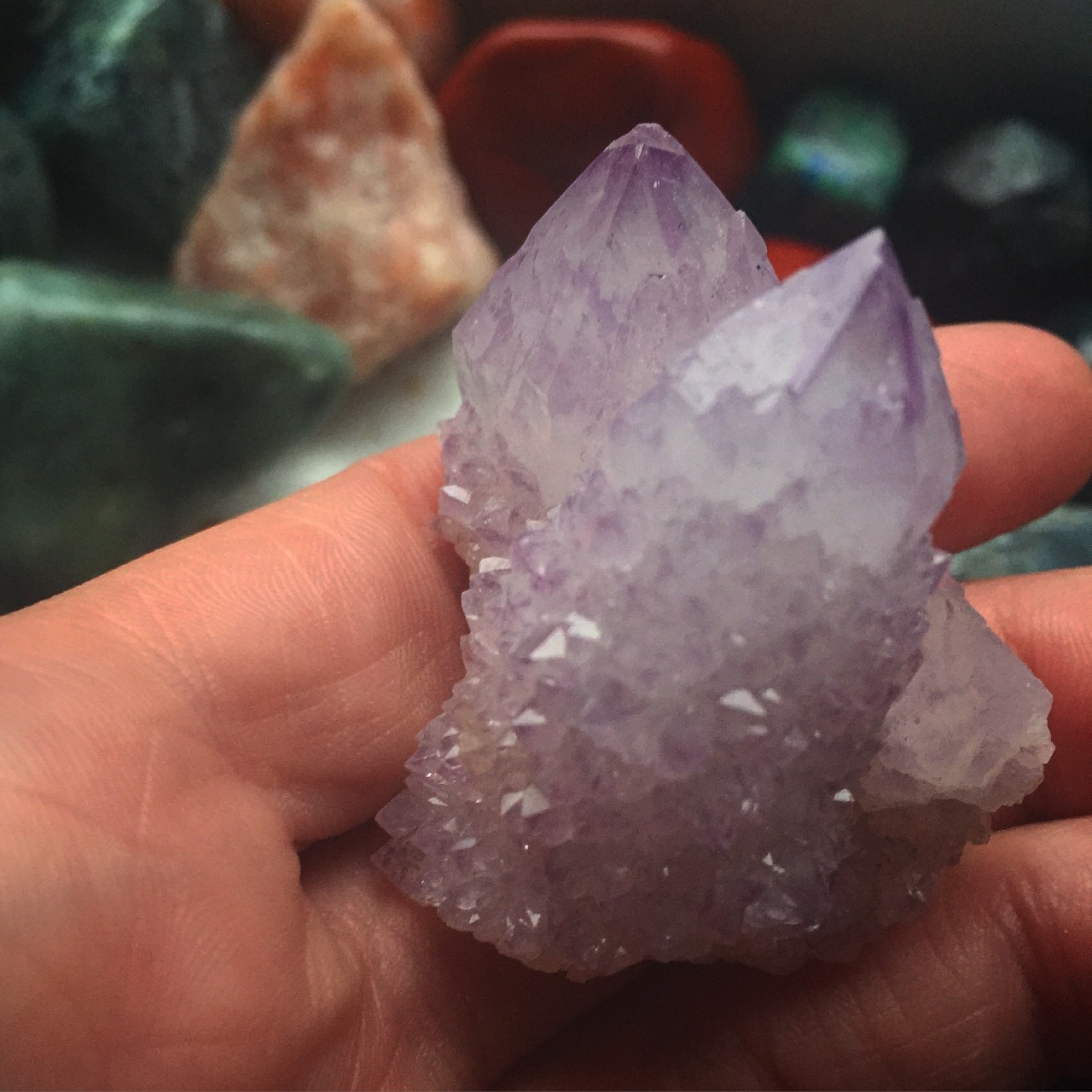 sograteful21:  Spirit Quartz ✨ Helps to transform negative energy into positive
