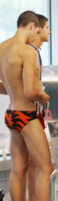 jockbrad:  Swimmers, wrestlers, football players / singlets, jockstraps, speedos and spandex! http://jockbrad.tumblr.com/ 