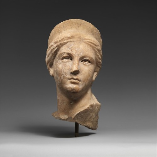 met-greekroman-art:Marble head of a goddess, Greek and Roman ArtBequest of Armida B. Colt, 2011Metro