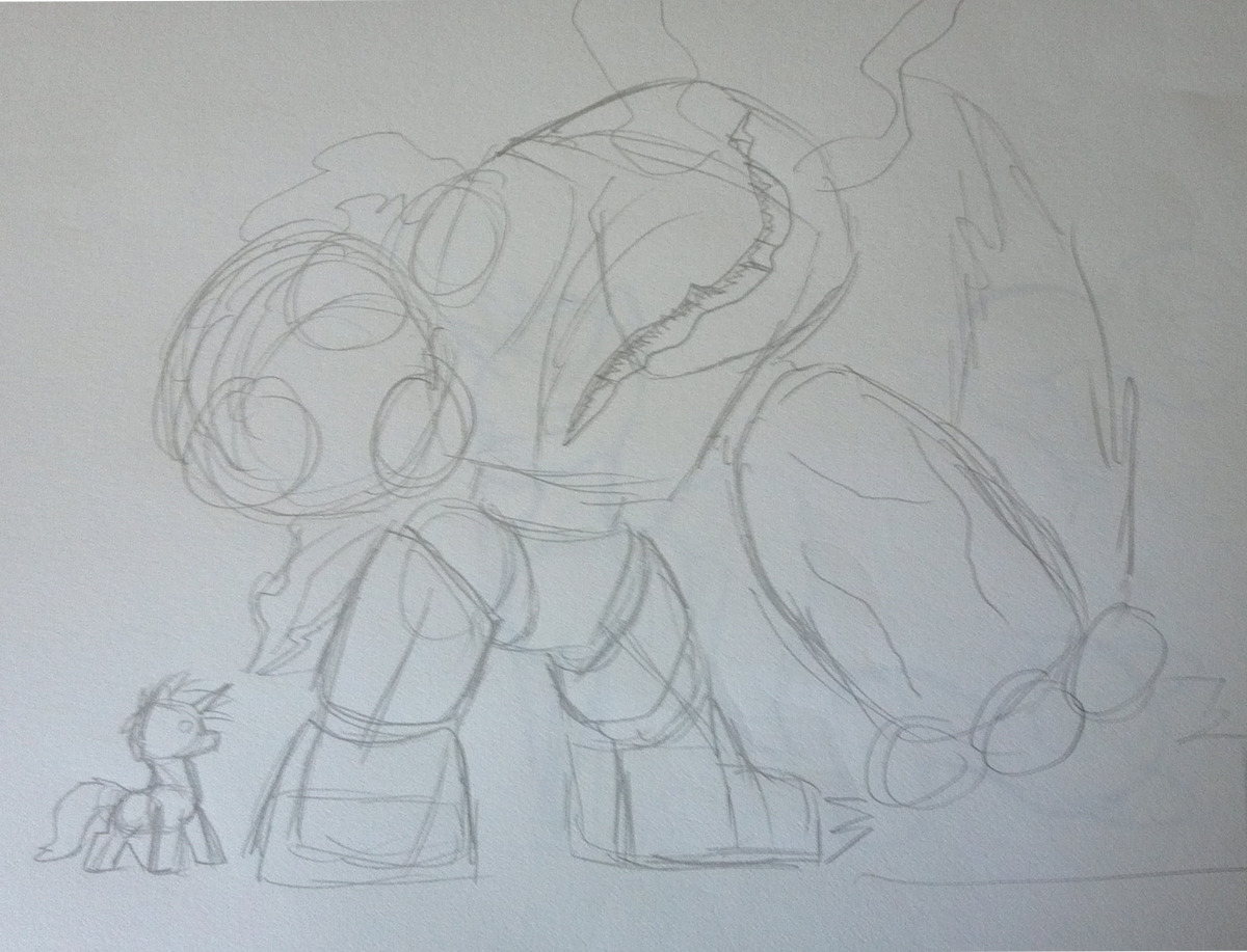taboopony:  With summer coming to a close figured Id drop some more of my sketchs