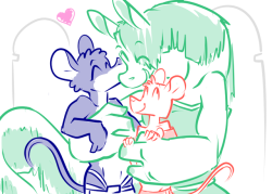 nontoxo:today on Moot Point: smooch D’aww &lt;3