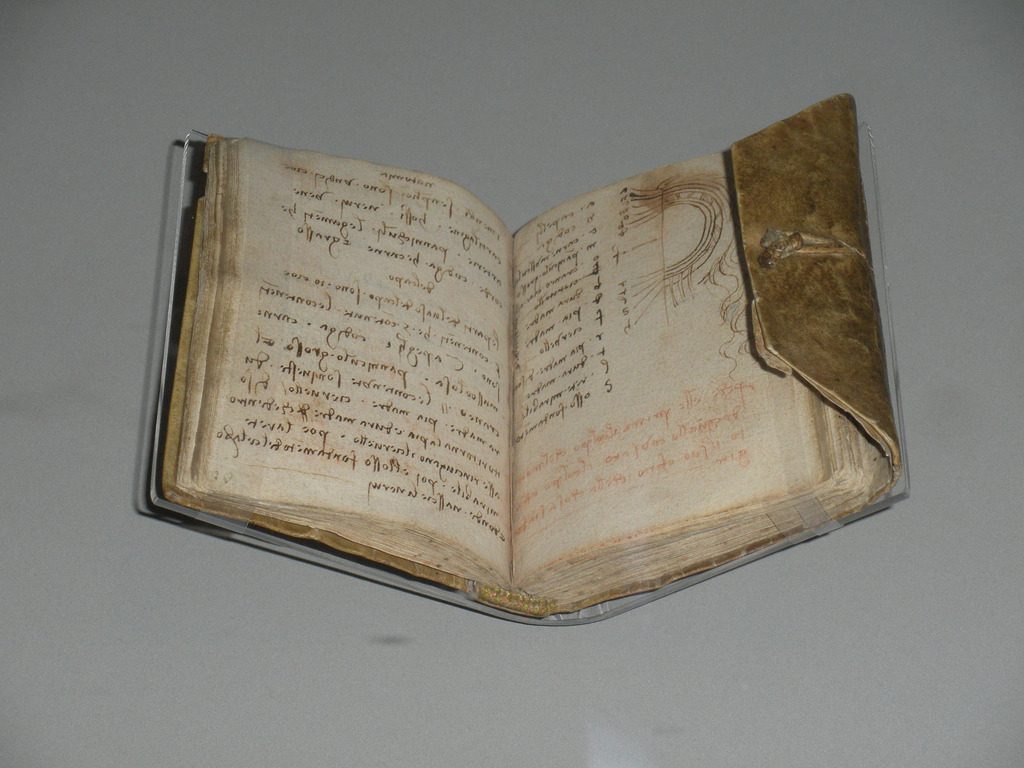 Manuscript Journeys — Leonardo da Vinci&#39;s Notebook (Codex Forster III)...