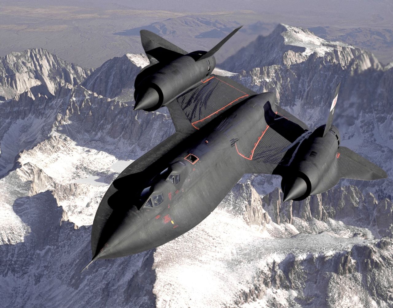 historicaltimes:  Missed by a day. SR-71’s first flight was on December 22 1964