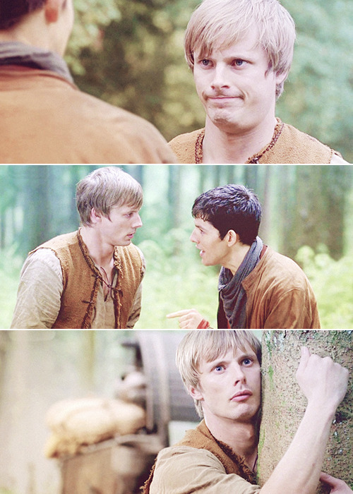 Merlin Meme » [ 2/3 enchantments ] » simpleton!Arthur 