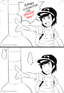 chubbymon:  ponpekopon:  I drew quick comic about this new memelord Pokemon….  @grizzlywintz I’m so excited 