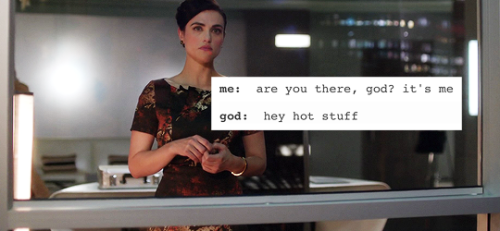 lesly-oh: foleypdx:  reposae: supergirl → text posts  I luv Katie McGrath so damn much.  Gezzzz I love this woman!  