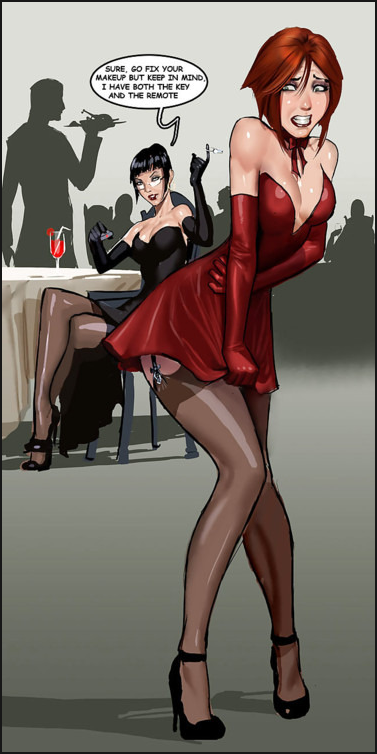 anothersissycuck:  Some illustrations found on the net that get me wet. I tried