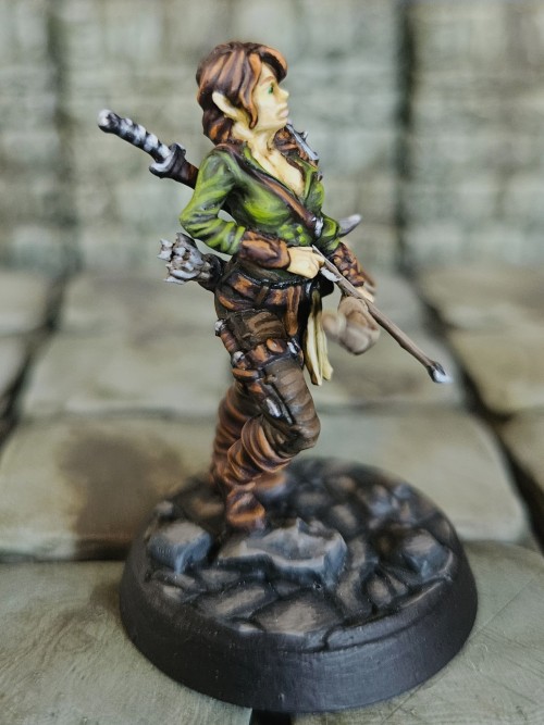 My Sisters Pc For The Family Campaign, A Half Elf Ranged Rogue. We've Gotten About Halfway Through The