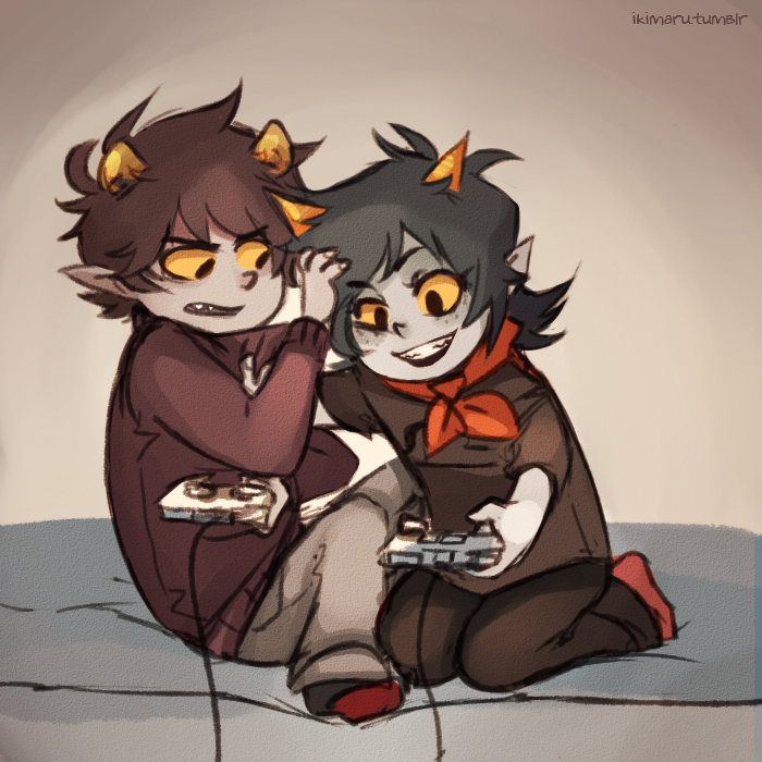 doyoulikehomestuck:  Source: x,X,x,X,x,X An ikimaru appreciation post. Also Karezi