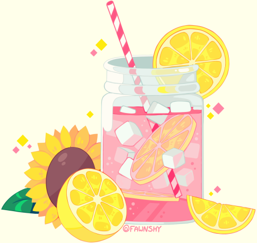 fawnshy: Pink lemonade! My lovely patrons