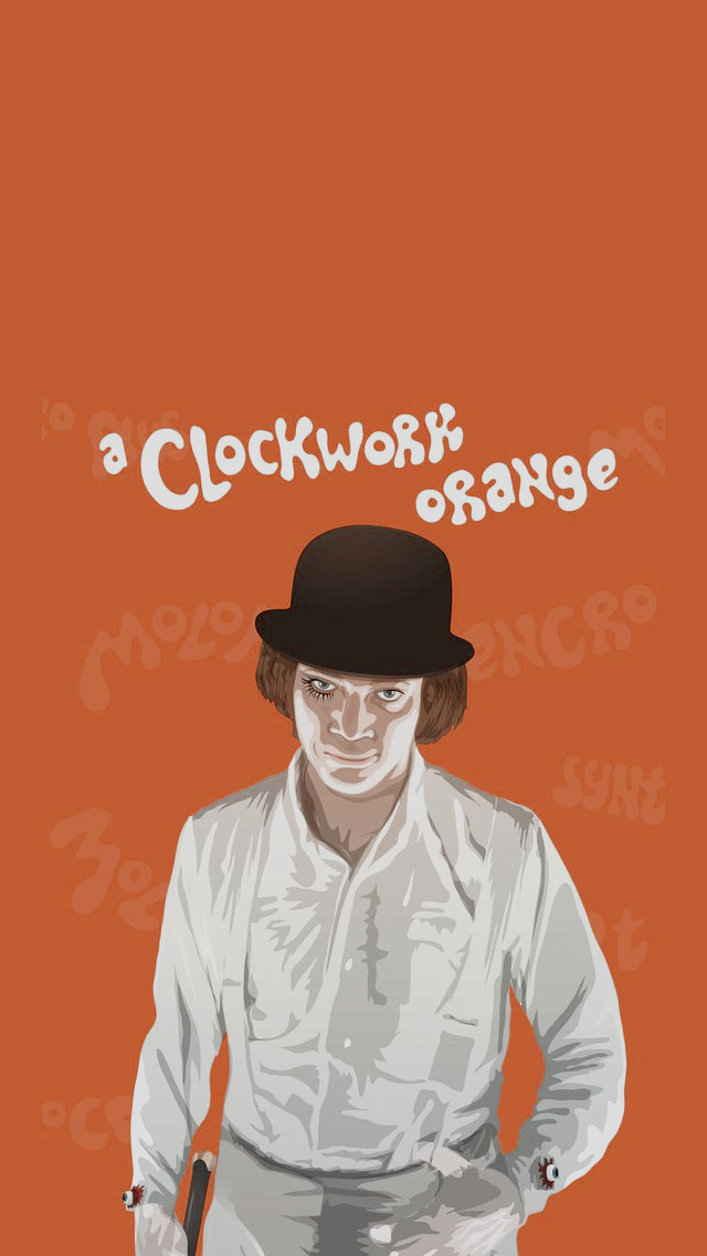 a clockwork orange iphone wallpaper