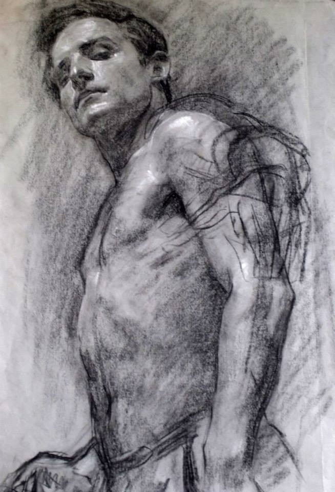 Robert Hannaford (1944 -) | Self-portrait-2x3-1976