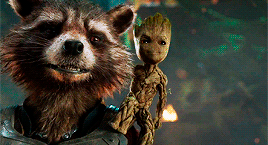 greenarrow:I am Groot! – What’s that?He says “Welcome to the frickin’ Guardians of the Galaxy,” only he didn’t use frickin.