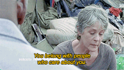 Morgan and Carol in Fear the Walking Dead 4x01 “What’s Your Story?”Gifs by: walking-dead-icons.