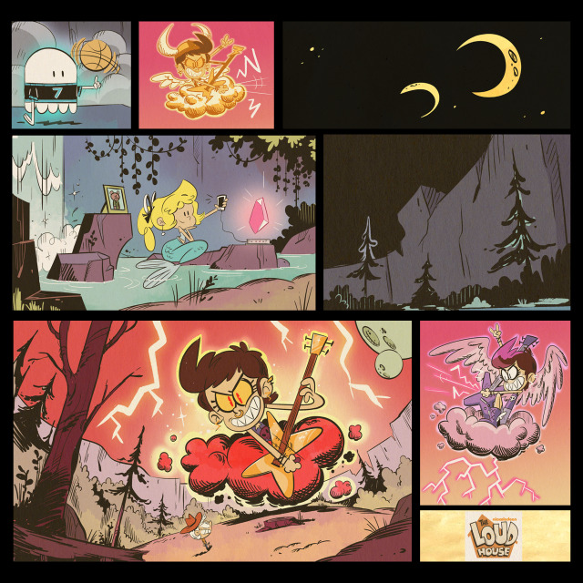 The Loud House Concept Art 🎨 Take a behind-the-scenes peek from at the Concept Art and Color Scripts from the pre-production...