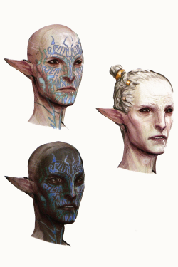 hostagesandsnacks:  The Temple of Mythal Keepers concept art in The Art of Dragon Age: Inquisition 