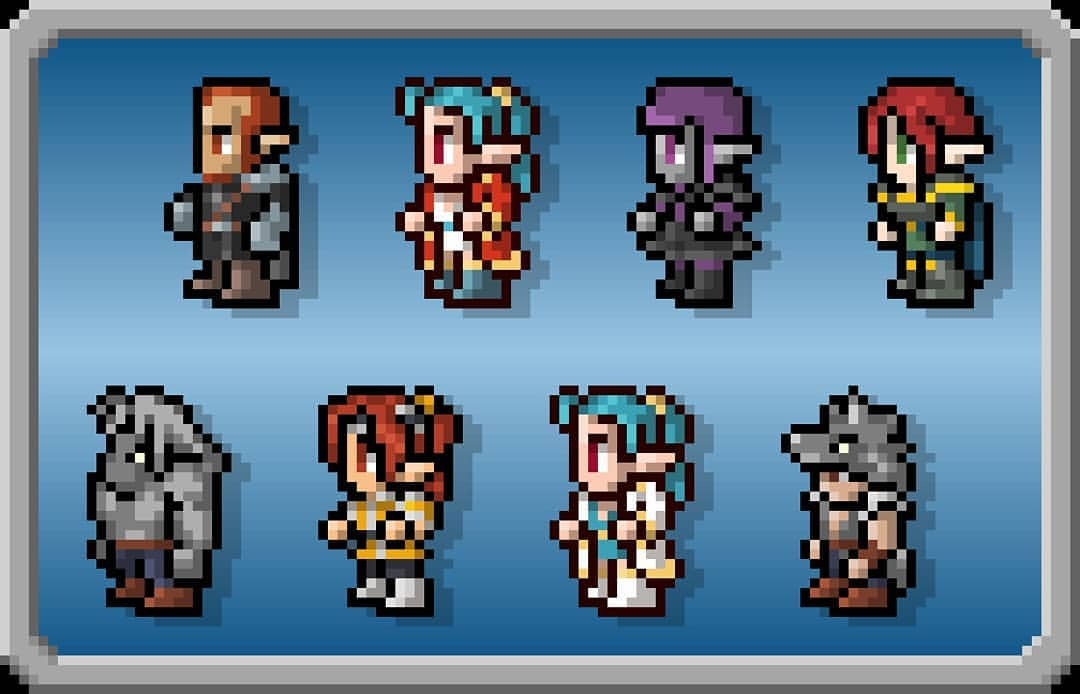 Wilan S Art Custom Retro Sprites To Use As D D Miniatures Wilan S Art Custom Retro Sprites To Use As D D Miniatures