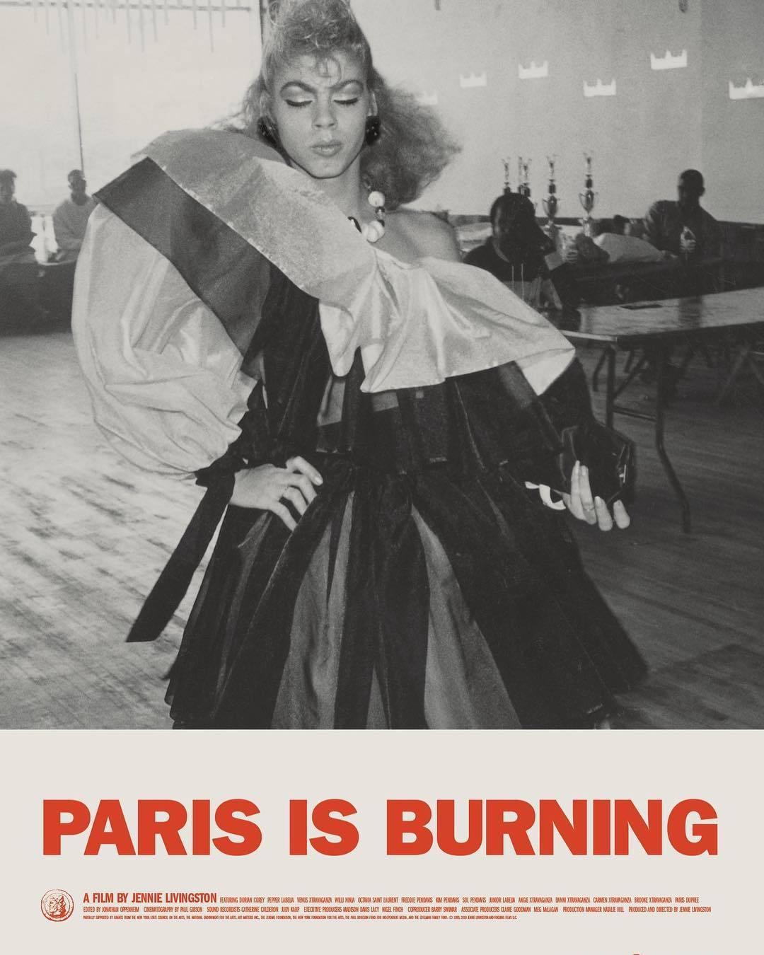 robertdarling:A new poster for the restoration of PARIS IS BURNING.