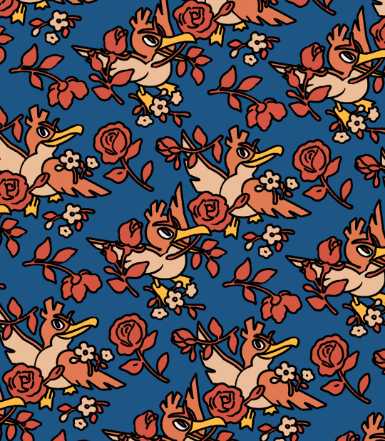 sablingart:floral Farfetch’d  pattern porn pictures