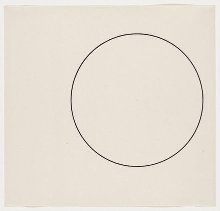 vjeranski:Circle Line, 1951Ellsworth Kelly