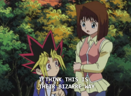 relatablepicturesofyuugi:(The dub is so hilarious at times)