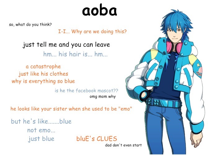  I can’t believe I did this.  I’m going to add Ren, Sei, Virus and Trip later. My
