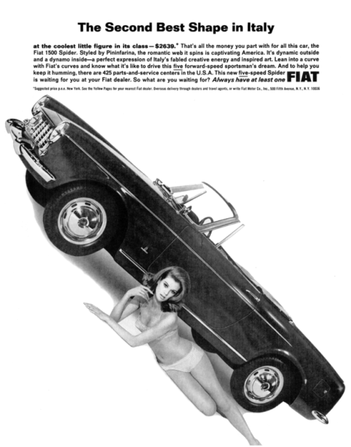 thegikitiki: FIAT 1500 Spider, 1965