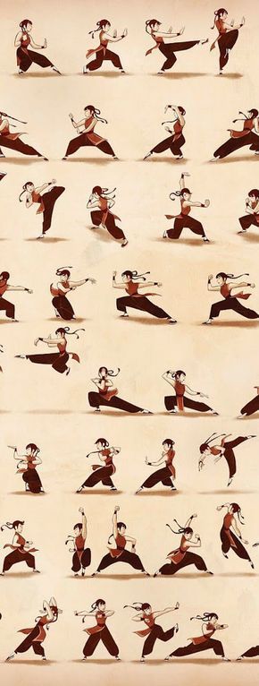 KUNG FU Art by Oscar Jimenez Vargas 