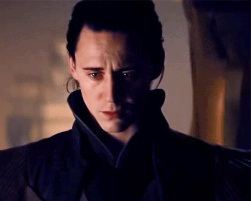 cannonballonfire:Loki becomes king - part 1 -Deleted sceneTom Hiddleston and Rene Russo in ‘Thor’, (